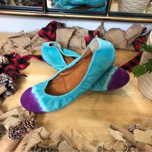NWOT Anthropologie Leifnotes Italian Ballerina Flats, Size 37 (US 6.5)